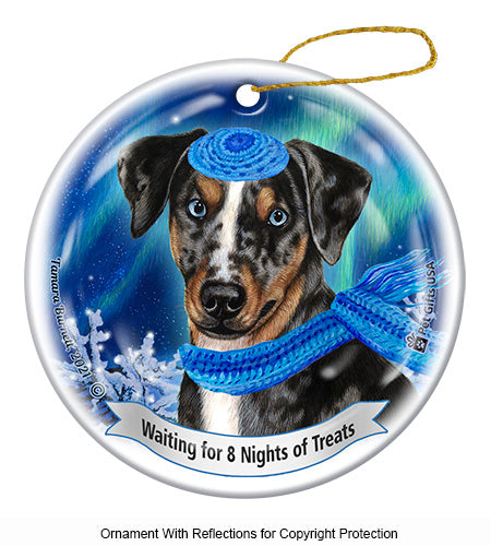 Catahoula Leopard Dog Hanukkah Ornament