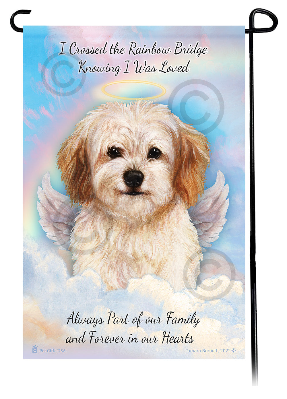 Cavachon Memorial Garden Flags