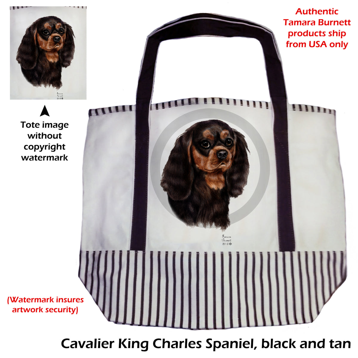 Cavalier King Charles - Tote Bag