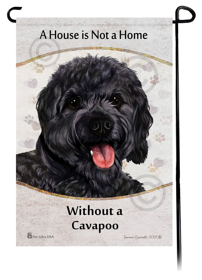 Cavapoo House Is Not A Home Garden Flag