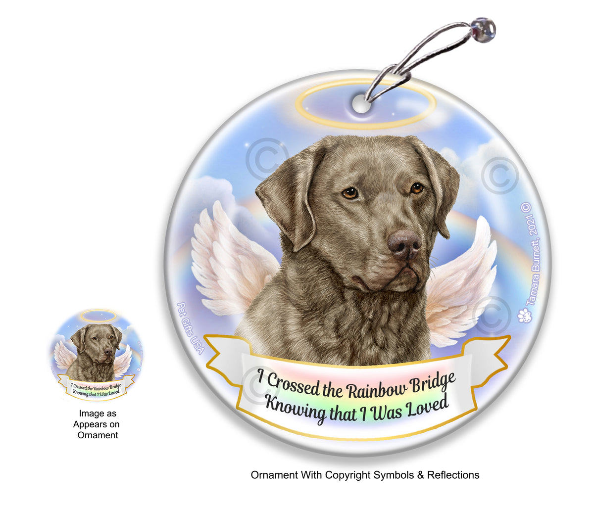 Chesapeake Bay Retriever Sage Ornament
