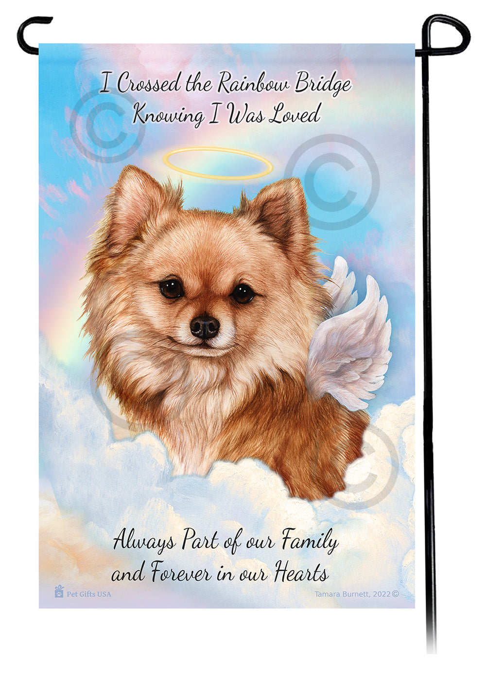 Chihuahua Memorial - Garden Flag