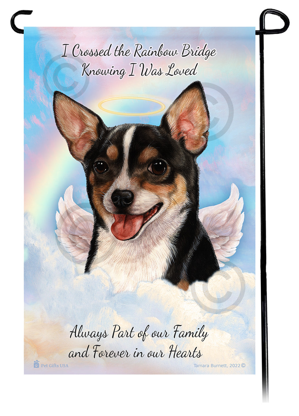 Chihuahua Memorial - Garden Flag