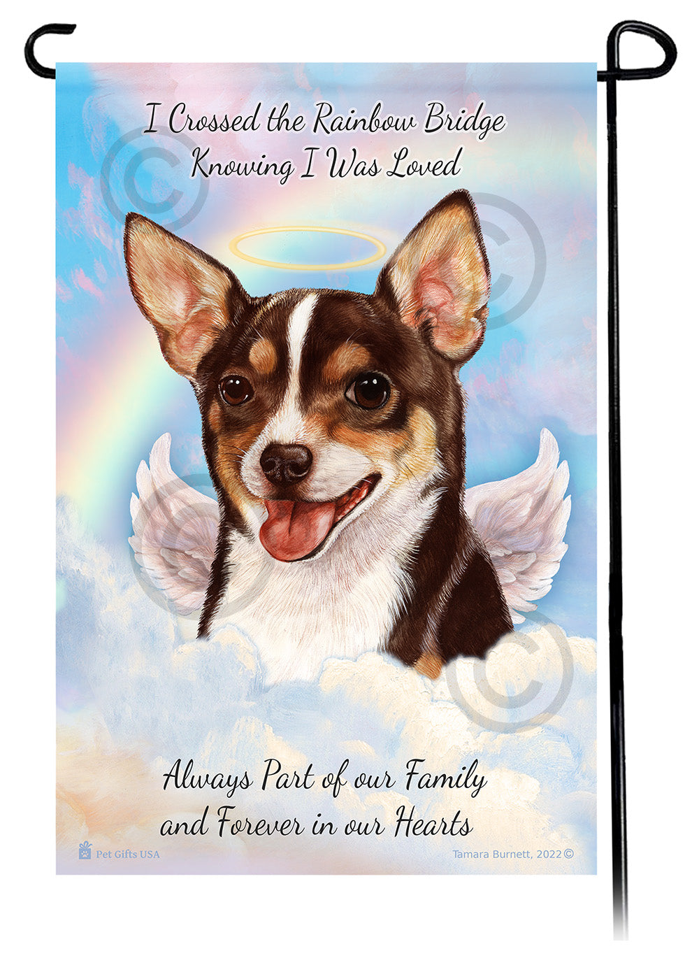Chihuahua Memorial - Garden Flag