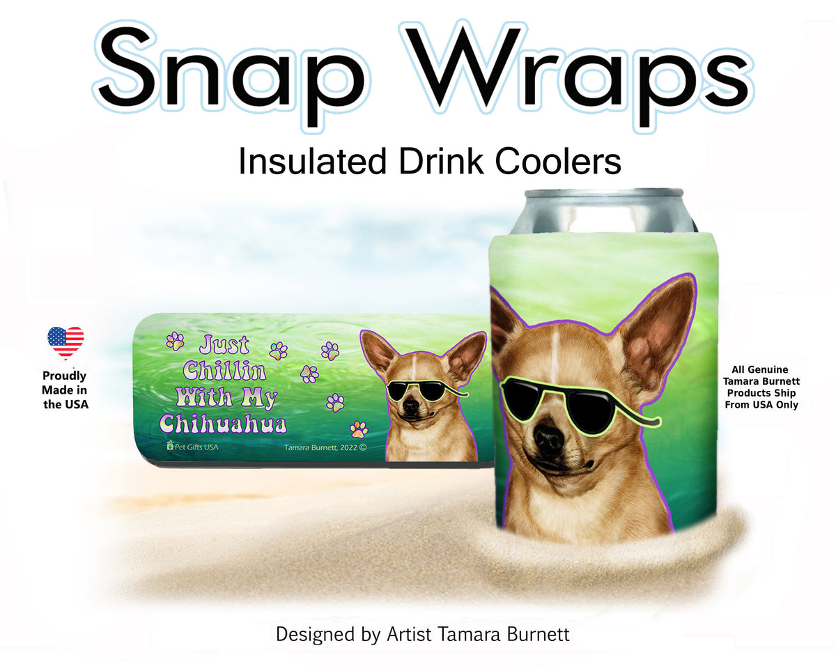 Chihuahua Fawn Snap Wrap Cozy