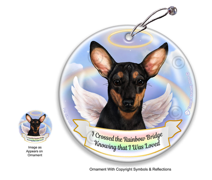 Chiweenie Rainbow Bridge Memorial Ornament