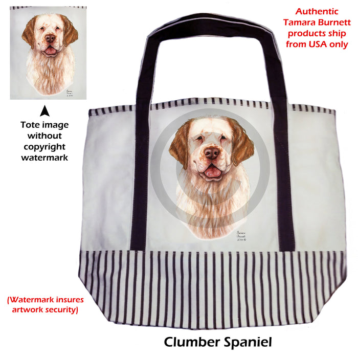 Clumber Spaniel - Tote Bag