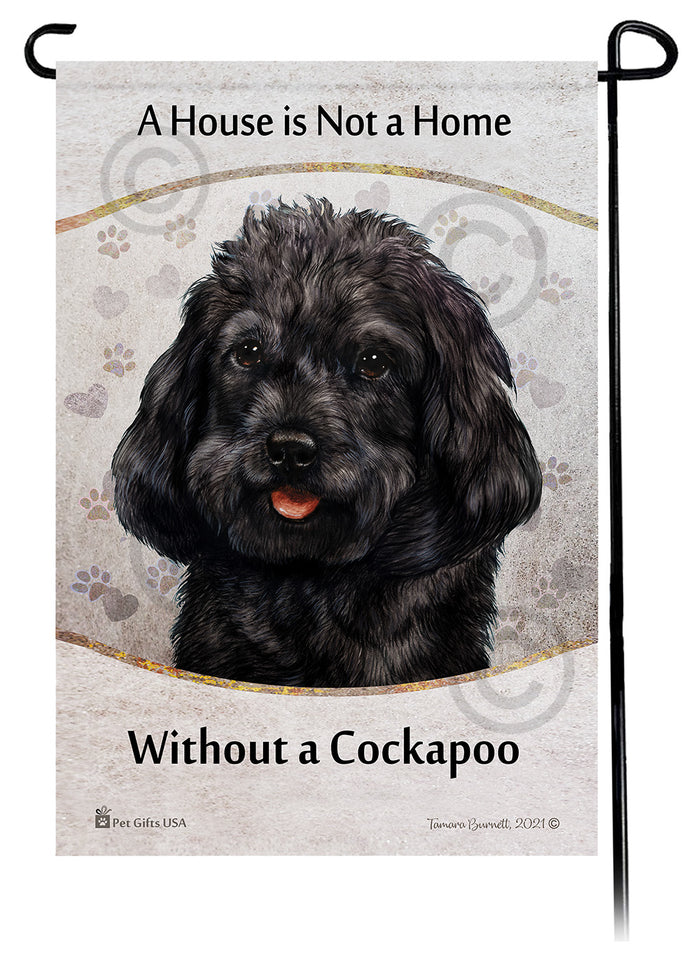 Cockapoo House Is Not A Home Garden Flag