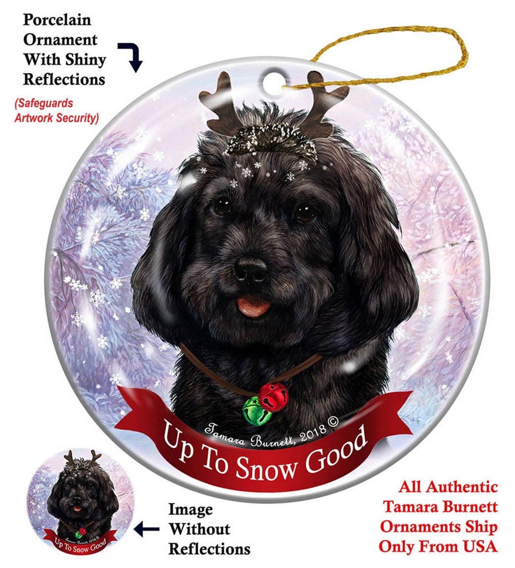 Cockapoo - Up To Snow Good Ornament