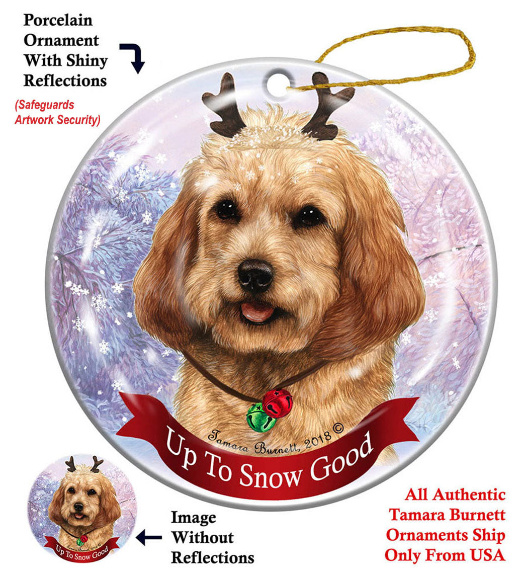 Cockapoo Buff Ornament