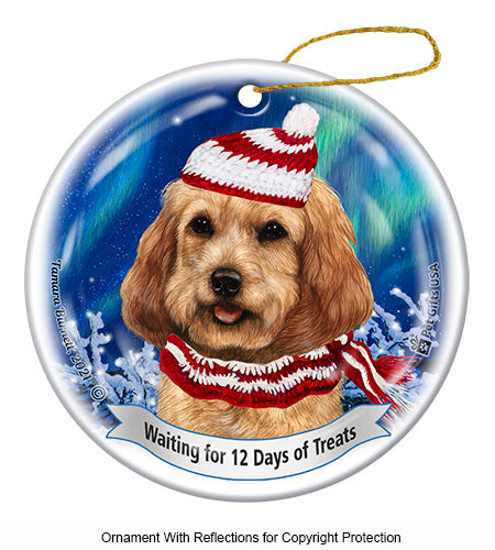 Cockapoo Buff Ornament