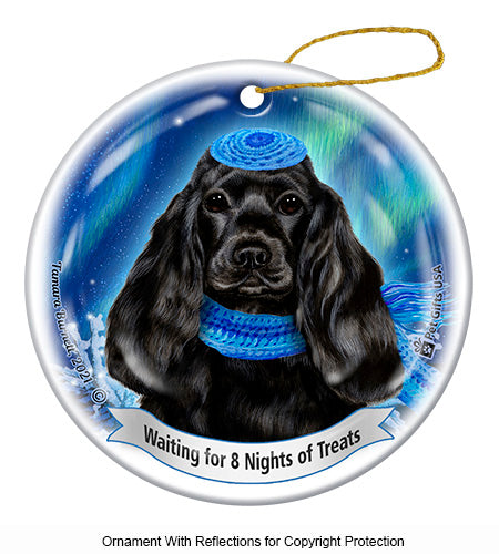 Cocker Spaniel Hanukkah Ornament