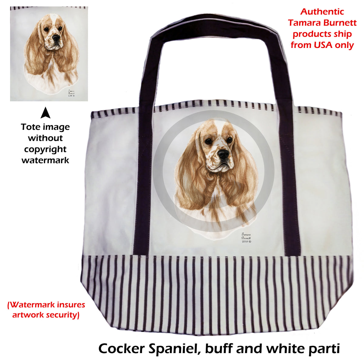 Cocker Spaniel - Tote Bag