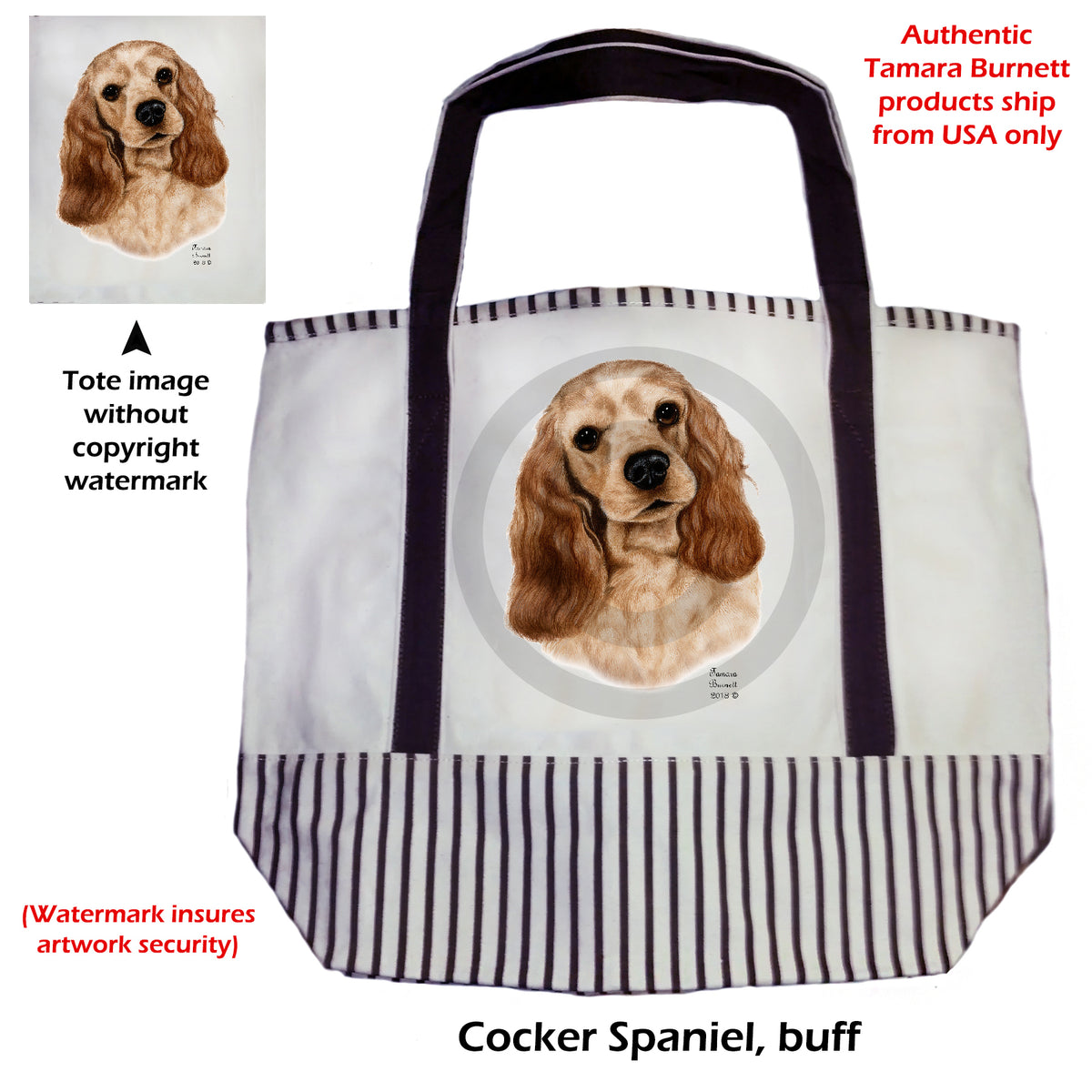 Cocker Spaniel - Tote Bag
