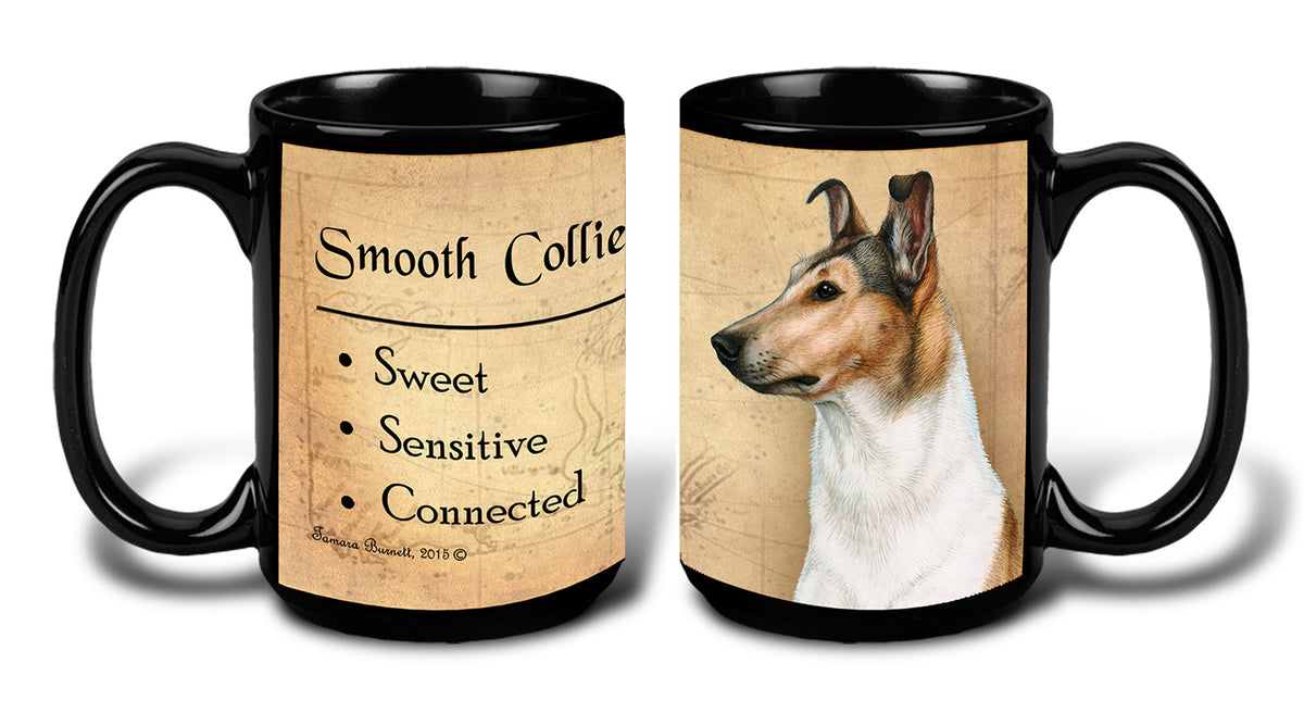 Smooth Collie Sable/White - My Faithful Friends Mug 15 oz
