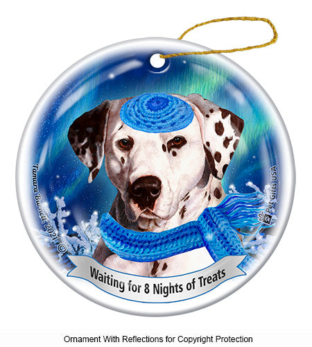 Dalmatian Liver and White Ornament