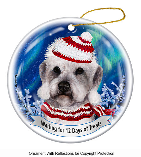 Dandie Dinmont Terrier 12 Days of Treats Ornament
