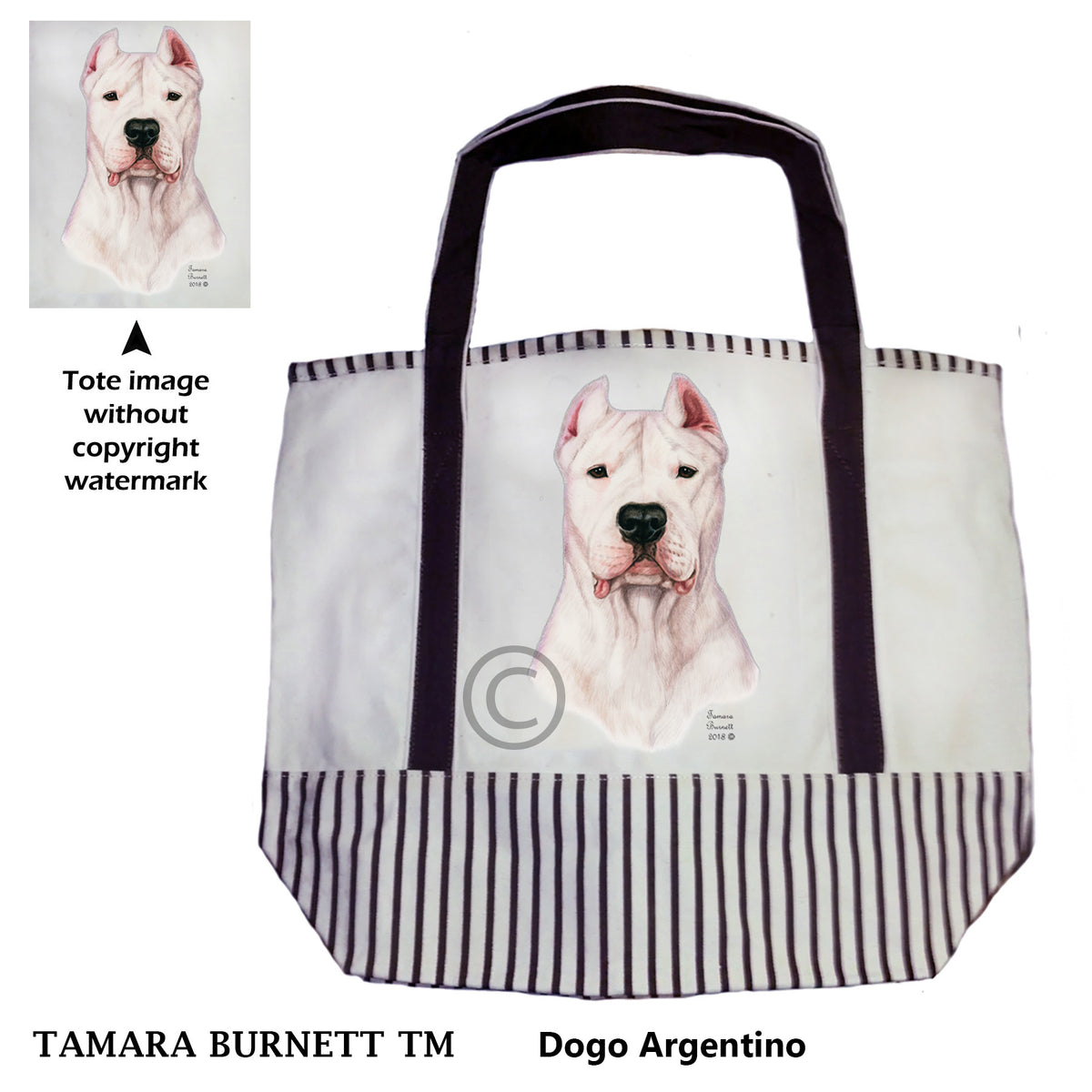 Dogo Argentino - Tote Bag