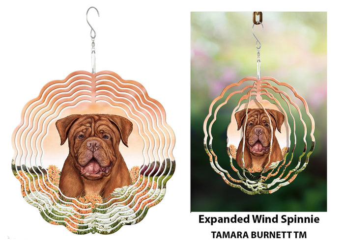 Dogue De Bordeaux Wind Spinner