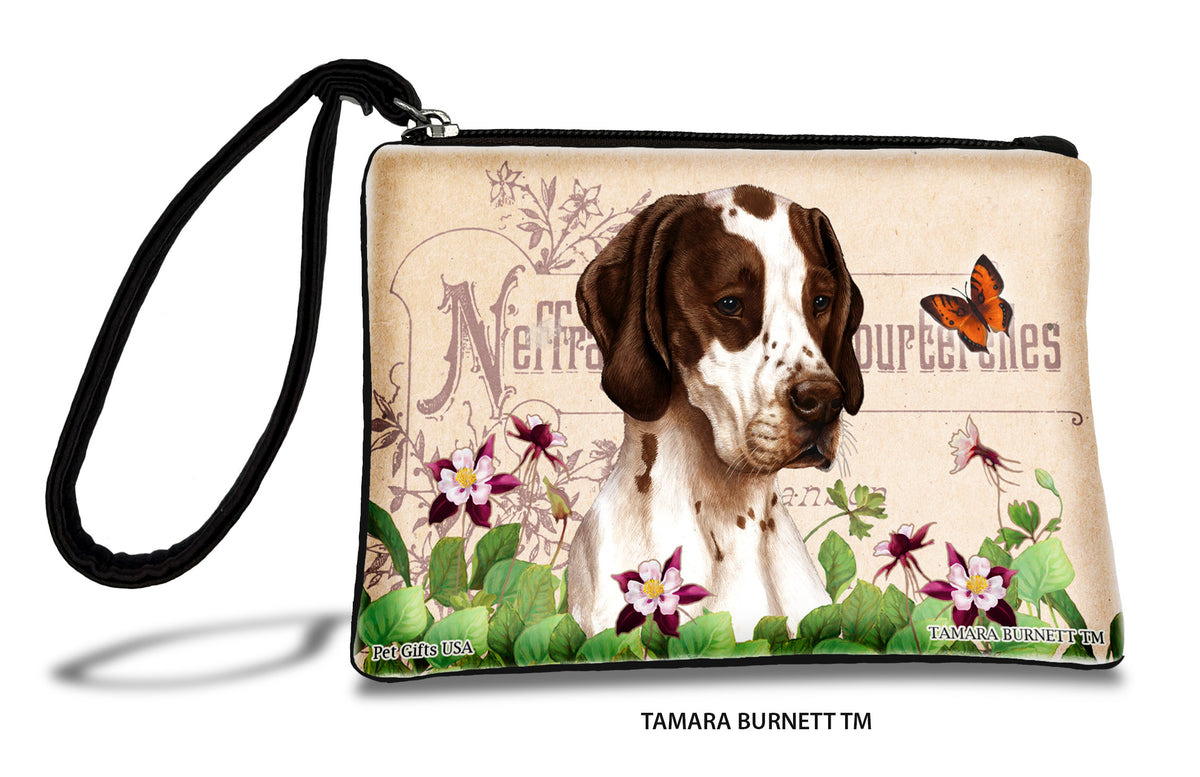 English Pointer Brown And White Zippees Pet Pouch
