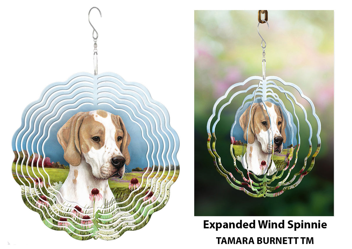 English Pointer Lemon and White Wind Spinner