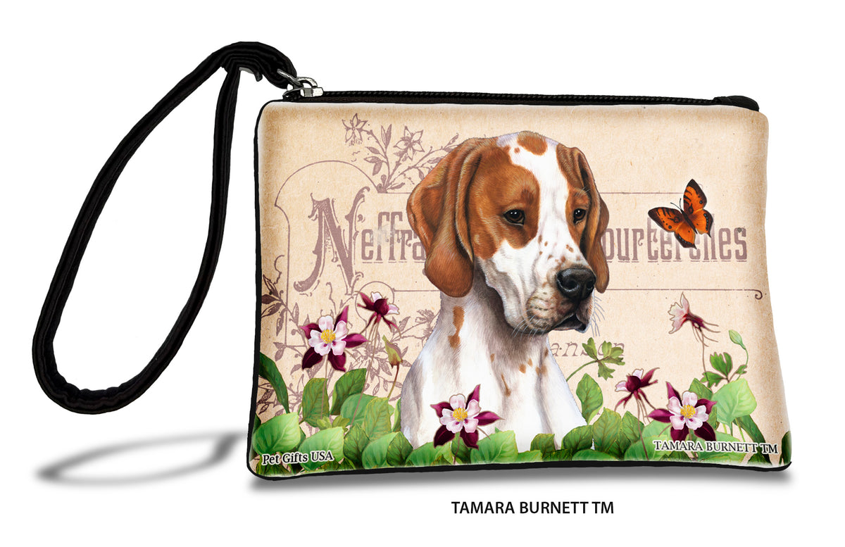 English Pointer Red And White Zippees Pet Pouch