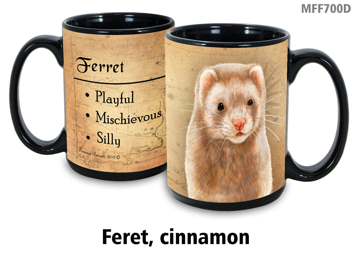 Ferret Cinnamon - My Faithful Friends Mug 15 oz