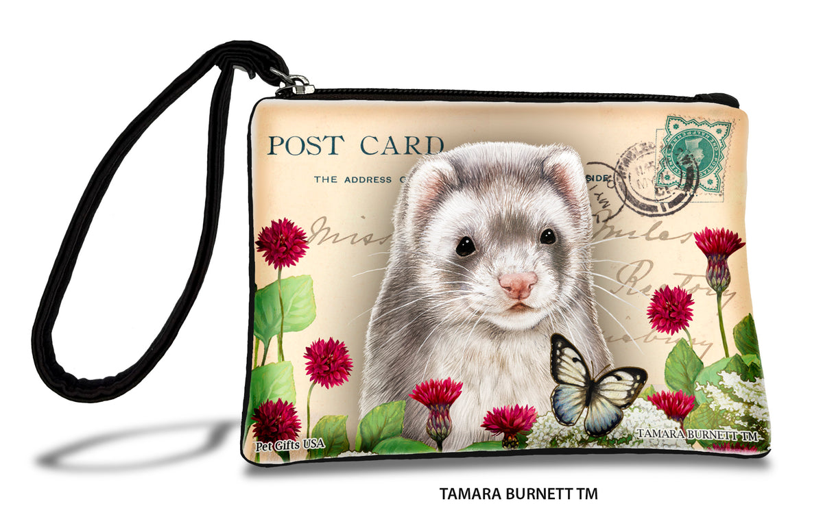 Ferret Silver Sable Zippees Pet Pouch