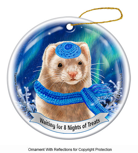 Ferret Cinnamon Ornament