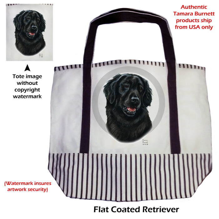 Flat Coated Retriever - Tote Bag