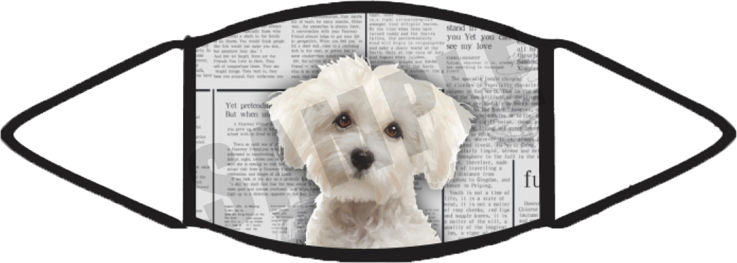 Maltese (Newspaper) Face Mask