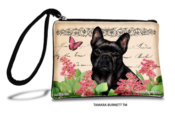 French Bulldog Black Zippees Pet Pouch