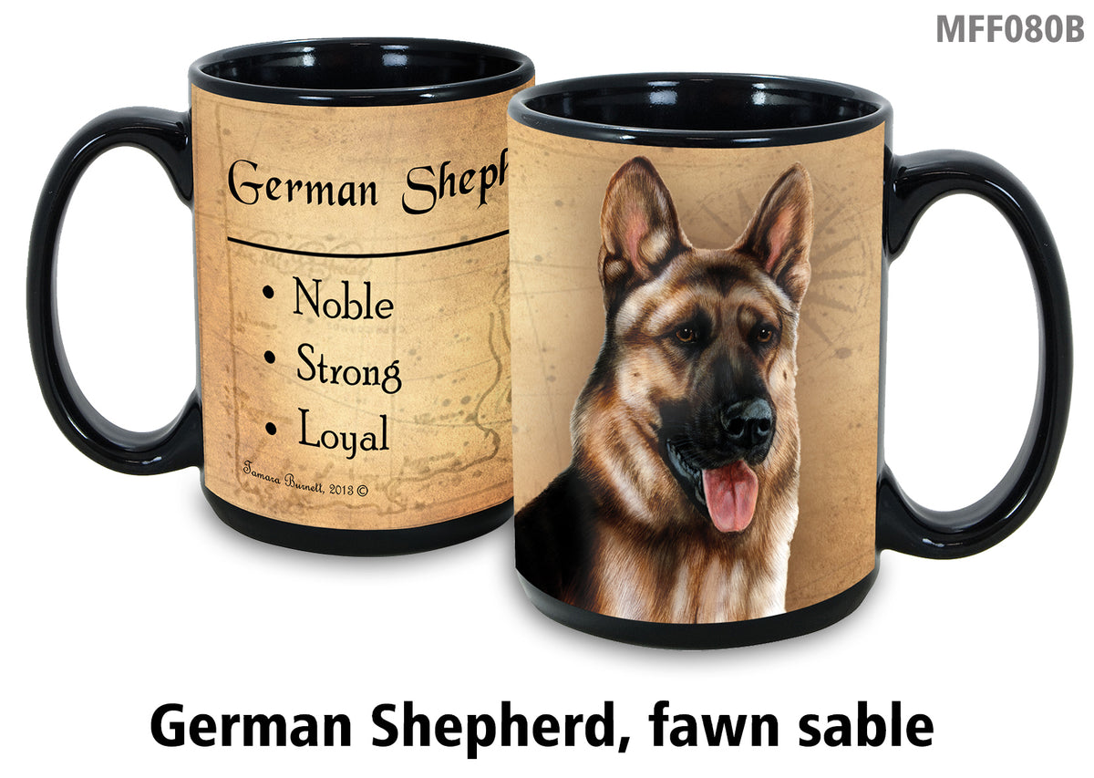 German Shepherd (Fawn) - My Faithful Friends Mug 15 oz