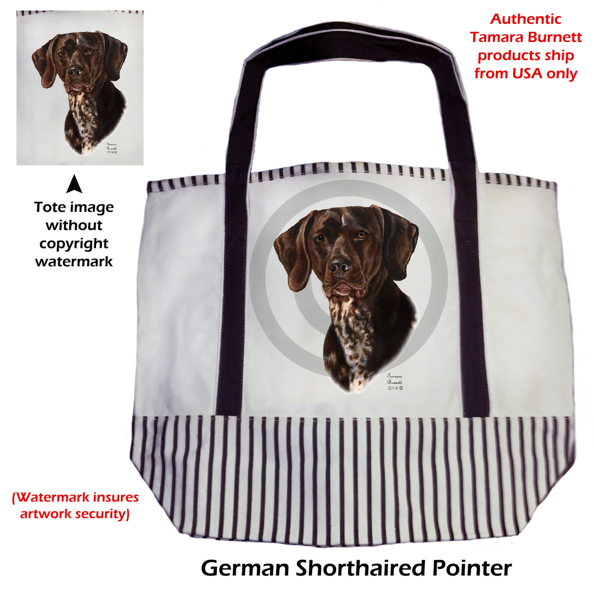 German Shorthaired Pointer - Tote Bag