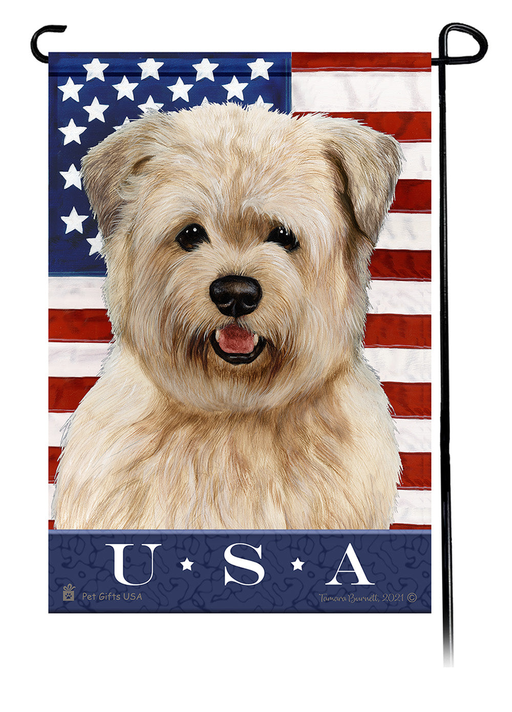 Glen of Imaal Terrier True Blue - Garden Flag
