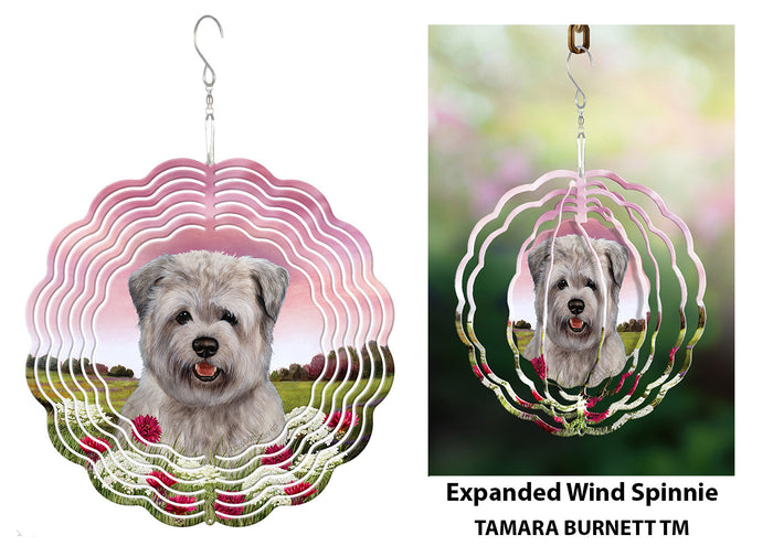 Glen of Imaal Terrier Blue Wind Spinner