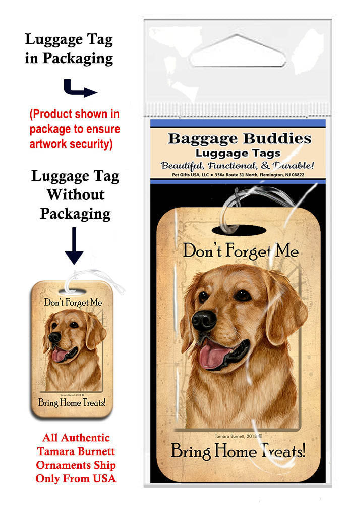 Golden Retriever Baggage Buddies