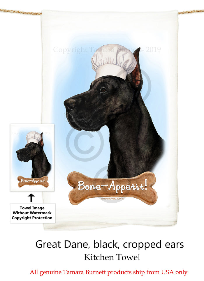 Great Dane Flour Sack Towel