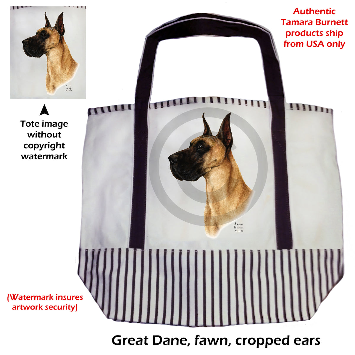 Great Dane - Tote Bag