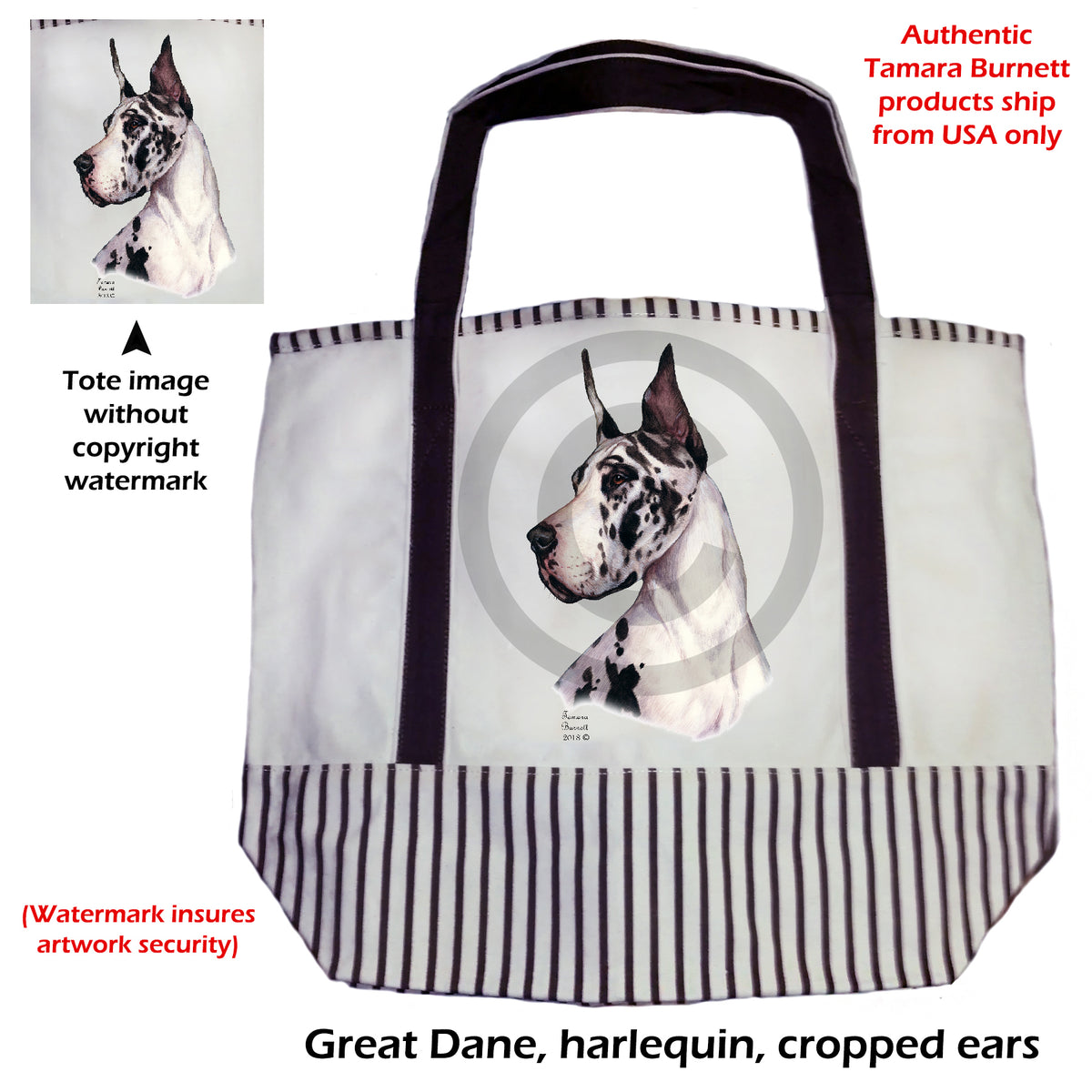 Great Dane - Tote Bag