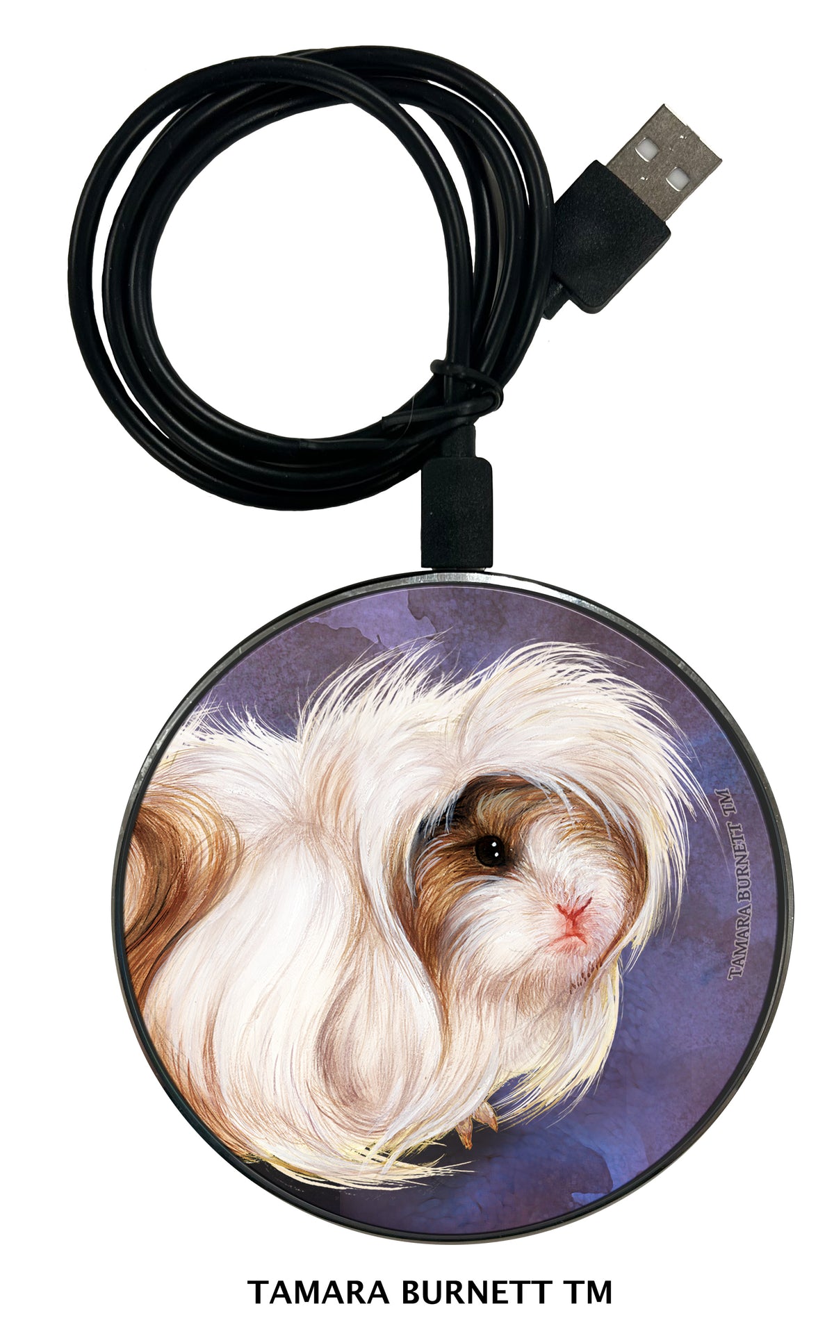 Guinea Pig Peruvian Zoomies Wireless Charger