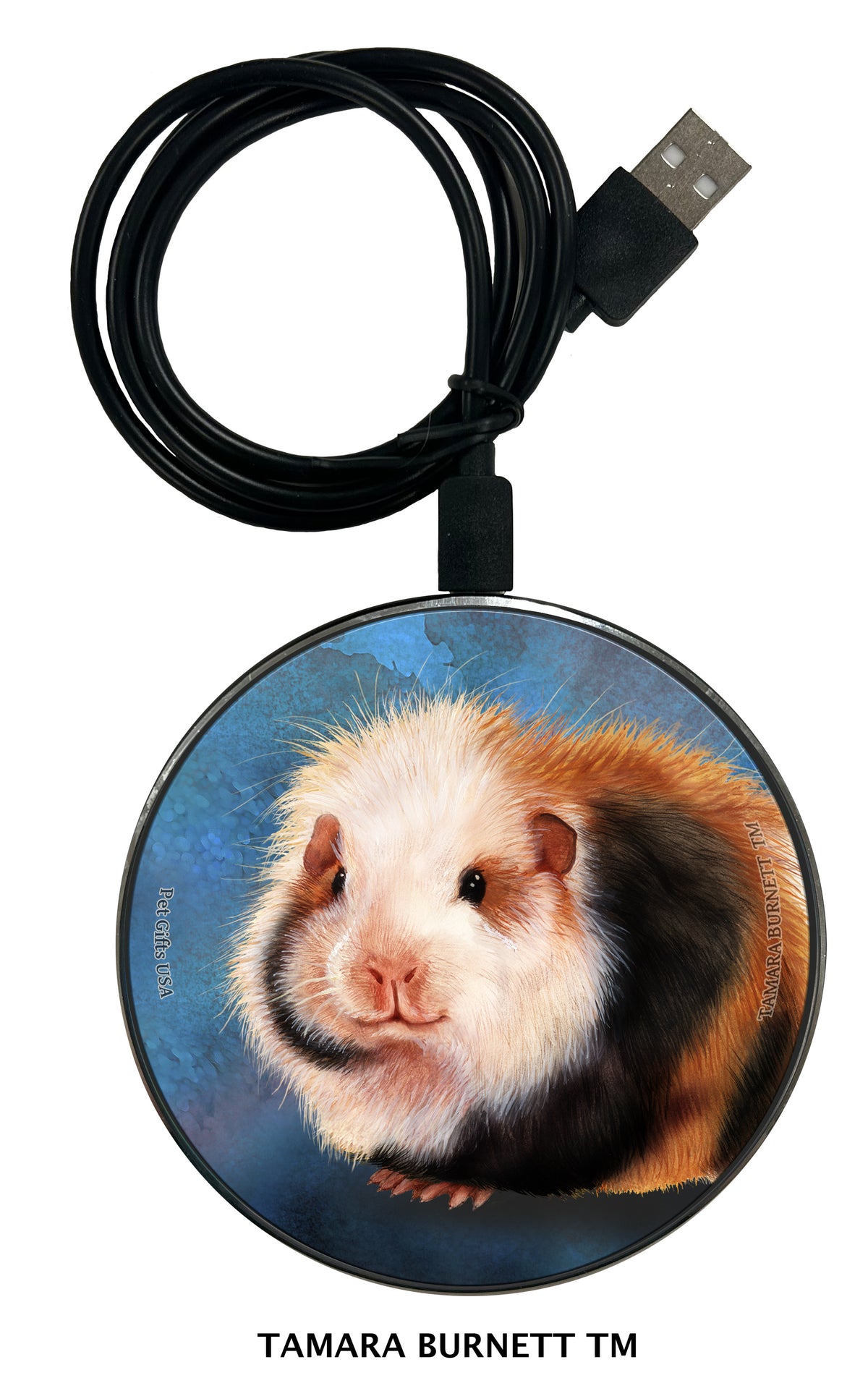Guinea Pig Teddy Zoomies Wireless Charger