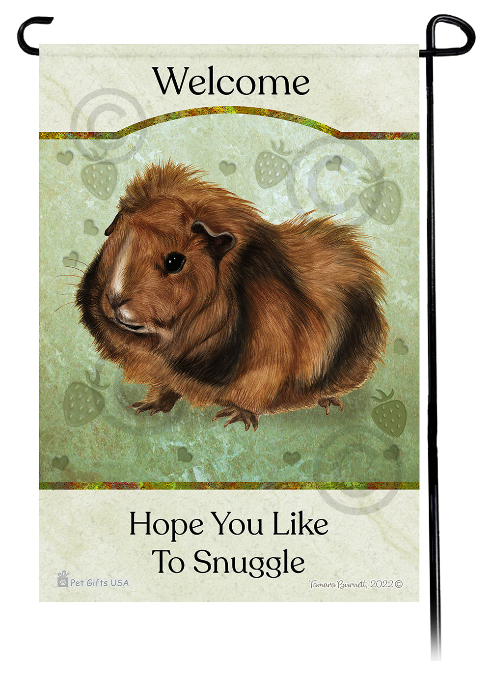 Peke A Poo Hope You Like To Snuggle - Garden Flag