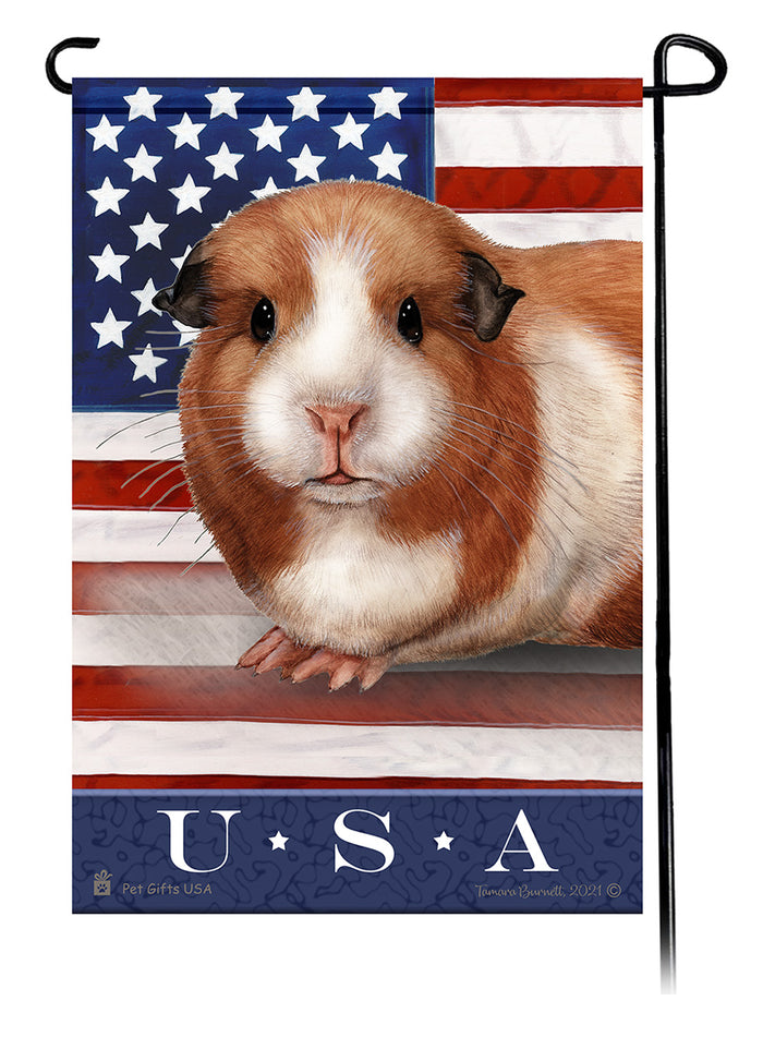 American Guinea Pig True Blue Garden Flags