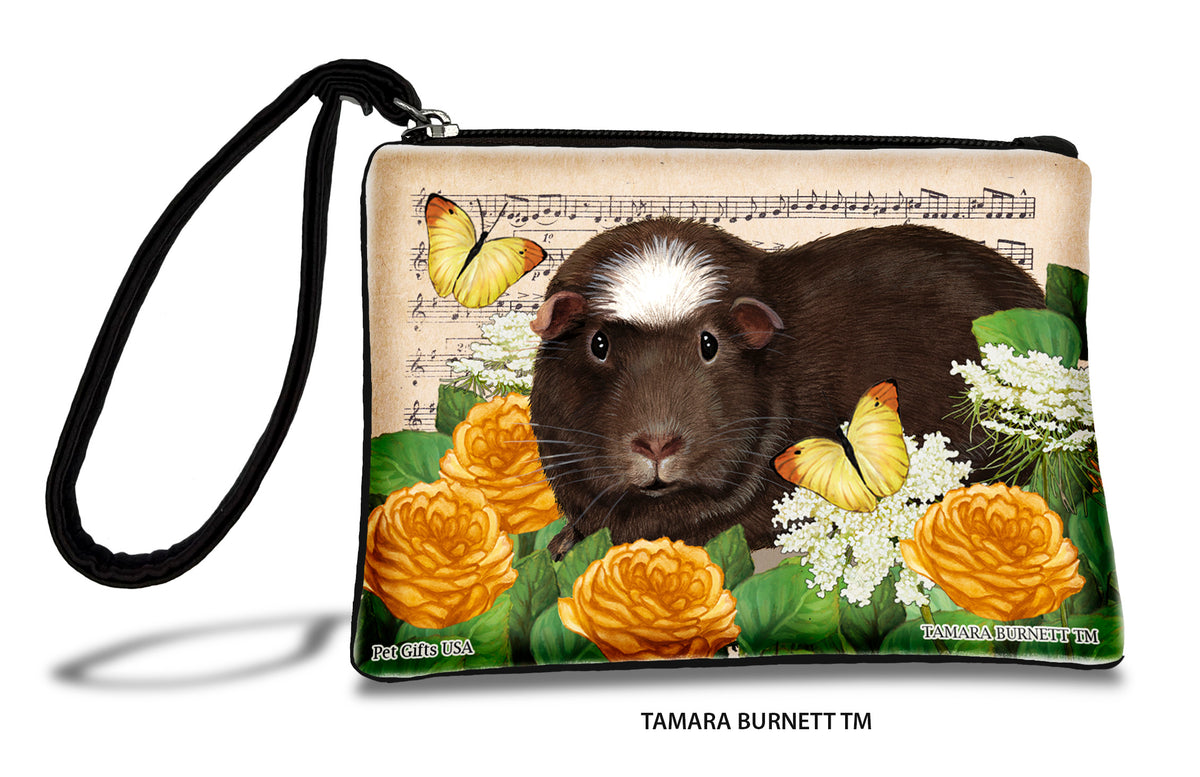 Chocolate Crested Guinea Pig Zippees Pet Pouch