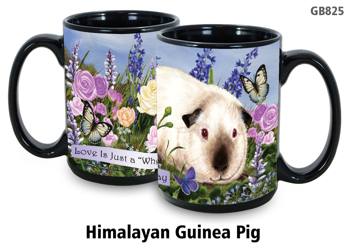 Guinea Pig Himalayan - Garden Party Fun Mug 15 oz