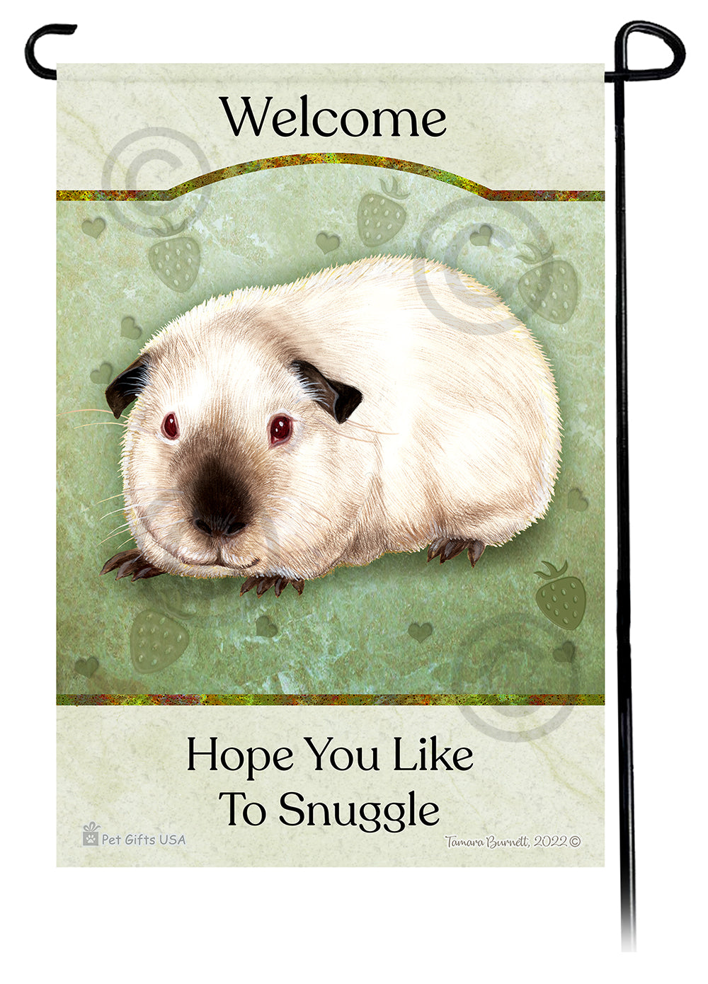 Peke A Poo Hope You Like To Snuggle - Garden Flag