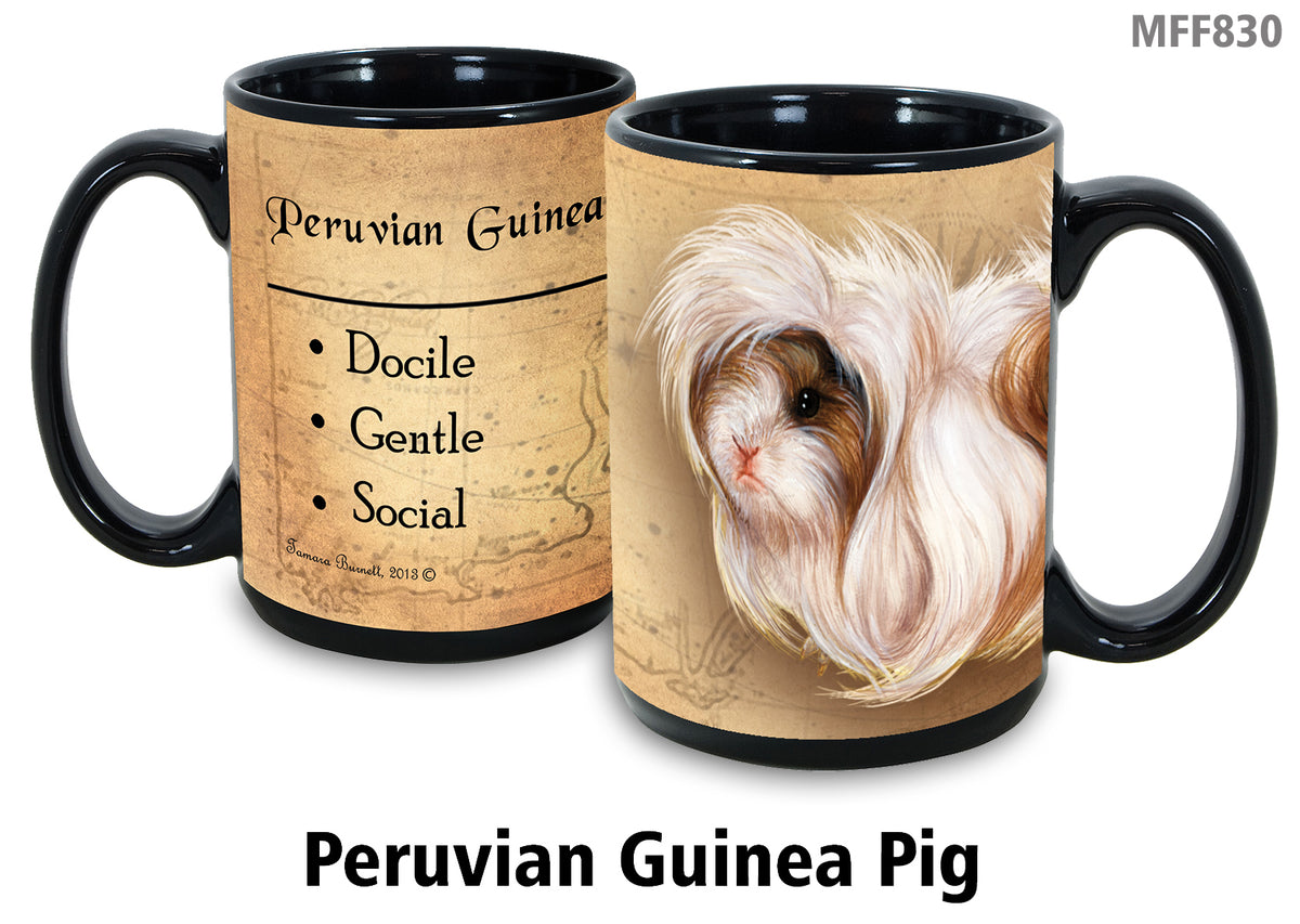 Guinea Pig (Peruvian) - My Faithful Friends Mug 15 oz