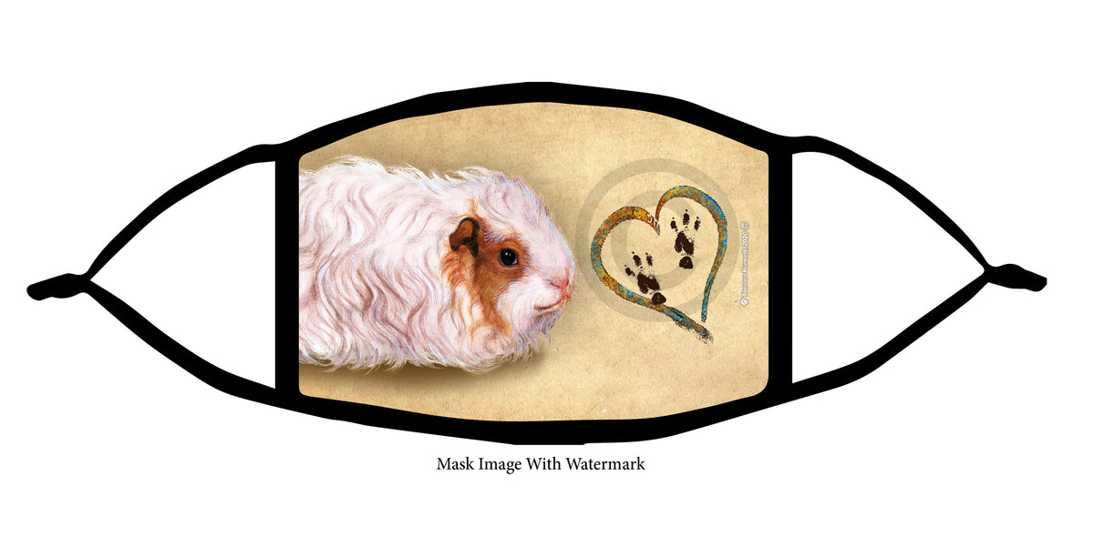 Guinea Pig (Texel) Face Mask