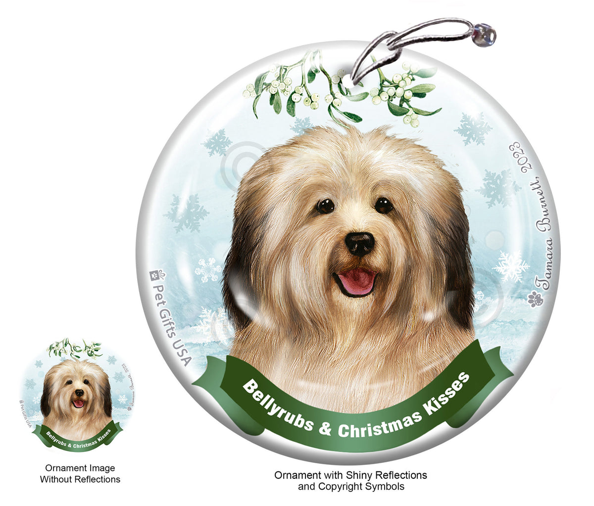 Havanese Fawn Sable Ornament